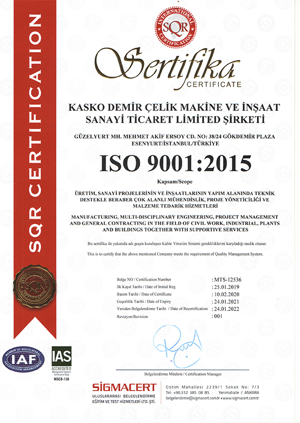 ISO 9001:2015