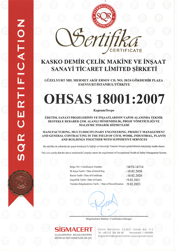 OHSAS 18001:2007